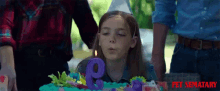 Birthday Blowing Out Candle GIF - Birthday Blowing Out Candle Birthday Cake GIFs