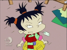 a cartoon character from nicktoons network is making a funny face