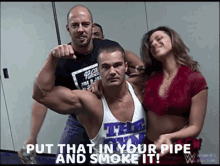 Ecw Justin Credible GIF - Ecw Justin Credible Put That In Your Pipe GIFs