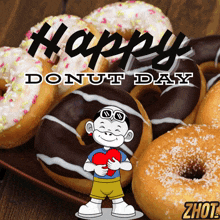 Happy Donut Day Donuts GIF - Happy Donut Day Donuts Doughnuts GIFs