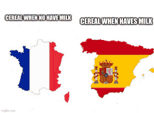 Cereal When Haves Milk Spain GIF - Cereal When Haves Milk Spain France GIFs