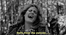 Oh Adele GIF - Hellofromtheoutside Adele Hello GIFs