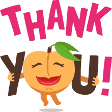 thank you peach life joypixels appreciate gratitude