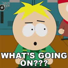 Whats Going On Butters Stotch GIF - Whats Going On Butters Stotch South Park GIFs