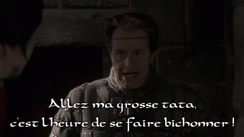 Kaamelott Maitre GIF - Kaamelott Maitre Arme - Discover & Share GIFs