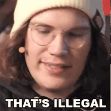 Thats Illegal Maxwell Joseph Stanley GIF - Thats Illegal Maxwell Joseph Stanley Cold Ones GIFs