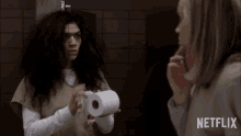 Eating Toilet Paper Crazy GIF - Eating Toilet Paper Crazy Weird GIFs