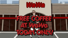 Wawa Free Coffee GIF - Wawa Free Coffee Free Coffee Wawa GIFs