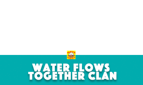 Water Flows Together Clan Navamojis Sticker - Water Flows Together Clan Navamojis Stickers