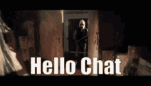 Hello Chat Payday2 GIF - Hello Chat Payday2 Jacket GIFs