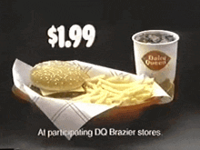 Dairy Queen Dq Burger Basket Deal GIF - Dairy Queen Dq Burger Basket Deal Dq GIFs