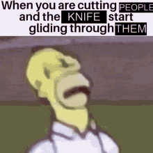 When You Are Cutting People And The Knife Starts Gliding Through Them GIF - When You Are Cutting People And The Knife Starts Gliding Through Them GIFs