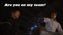 Are You On My Team Avengers GIF