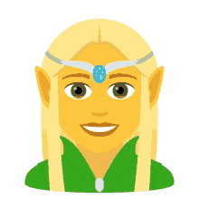 woman elf people joypixels pixie dwarf