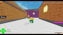 a screenshot of a video game shows a character with a score of 100 points