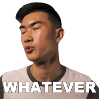 Whatever Nathan Doan Sticker - Whatever Nathan Doan Nathan Doan Comedy Stickers