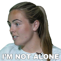 Im Not Alone Simone Magill Sticker - Im Not Alone Simone Magill Northern Ireland Stickers