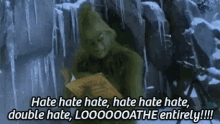 Grinch How The Grinch Stole Christmas GIF - Grinch How The Grinch Stole Christmas Hate GIFs