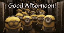 Good Afternoon Sunday Afternoon GIF - Good Afternoon Sunday Afternoon Sunday Minions GIFs