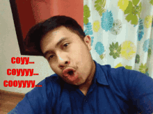 Selfie Funny Face GIF