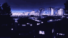 Anime City GIF - Anime City Bridge GIFs