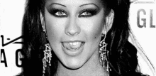 Christina Aguilera Xtina GIF - Christina Aguilera Xtina Lick Lips GIFs