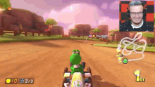 a screenshot of a video game with the number 1st on the bottom