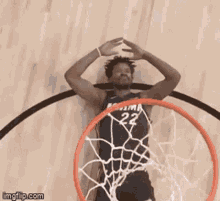 Jimmybutler Miamiheat GIF - Jimmybutler Miamiheat Tired GIFs