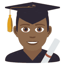 graduate joypixels student graduation graduation cap