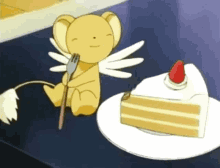 Cardcaptor Sakura Cake GIF - Cardcaptor Sakura Cake Anime GIFs