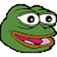 pepe meme spin frog smile