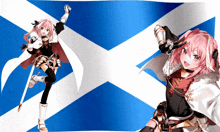 Astolfo Flag GIF - Astolfo Flag Scotland GIFs