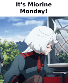 Miorine Miorine Monday GIF - Miorine Miorine Monday Mobile Suit Gundam GIFs