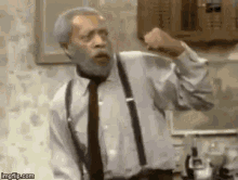 Fighting Old GIF - Fighting Old Man GIFs