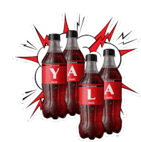 Yala Juntos Para Algo Mejor Sticker - Yala Juntos Para Algo Mejor Coca Cola Stickers
