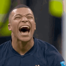Mbappe Laughed GIF - Mbappe Laughed Idoxvi GIFs