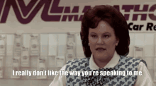 edie mcclurg planes trains automobiles dont like speaking to me i really dont like