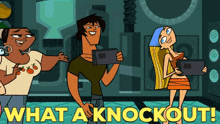 Total Drama Action Leshawna GIF - Total Drama Action Leshawna What A Knockout GIFs