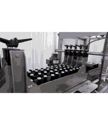 Liquid Bottle Filling Machine GIF