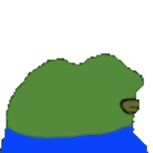 frog go out leaving bye going away pepe
