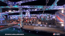Jump And Leap Over American Ninja Warrior GIF - Jump And Leap Over American Ninja Warrior Bound And Clear GIFs