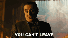 You Cant Leave Mr Wednesday GIF - You Cant Leave Mr Wednesday American Gods GIFs