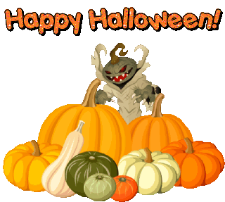 Halloween Spooky Sticker