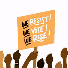 moveon we resist we vote we rise rise up