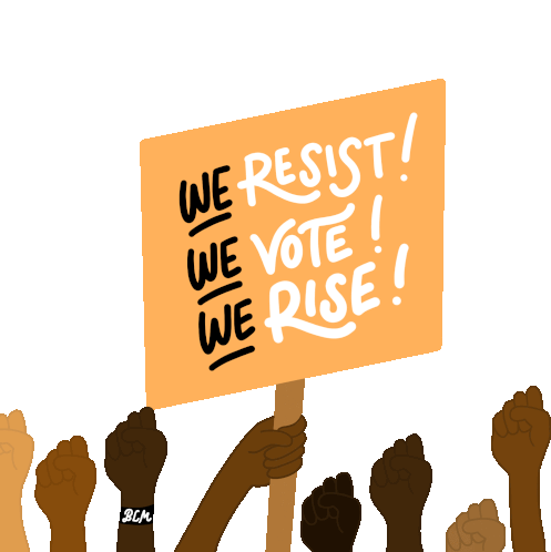 Moveon We Resist Sticker - Moveon We Resist We Vote Stickers