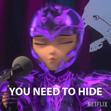 You Need To Hide Claire Nunez GIF - You Need To Hide Claire Nunez Trollhunters Tales Of Arcadia GIFs