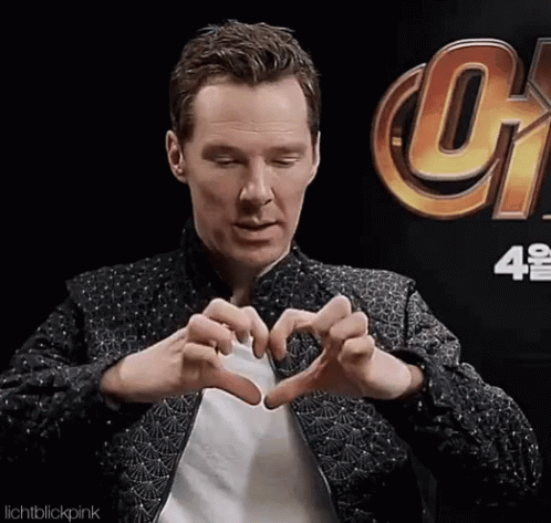 Love Benedict Cumberbatch GIF - Love Benedict Cumberbatch Heart GIFs