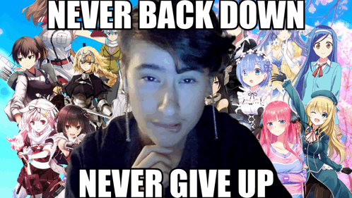 Nick Eh 30 Never Give Up GIF - Nick eh 30 Never give up Never back down