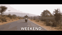 Riding Solo Weekend GIF