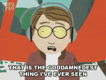 That Is The Goddamnedest Thing Ive Ever Seen South Park GIF - That Is The Goddamnedest Thing Ive Ever Seen South Park Ive Never Seen That Before GIFs